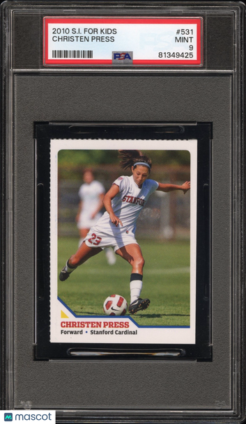 2010 S.I. For Kids Christen Press #531 PSA 9