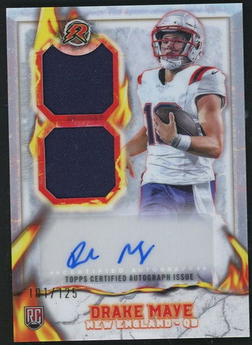 2025 Topps Resurgence Ignite Drake Maye #IPA-DM RC RPA /125