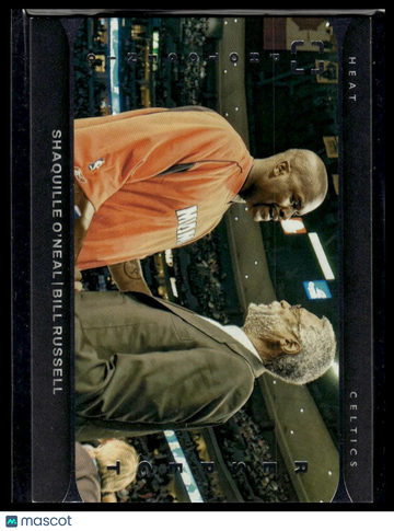 2021-22 Panini Photogenic Bill Russell / Shaquille O'Neal #4 Respect