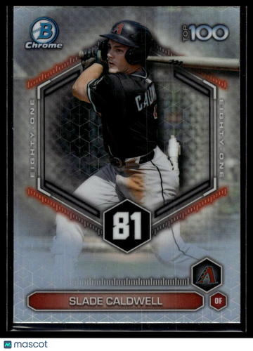 2026 Bowman Slade Caldwell #BTP-81 Bowman Scouts' Top 100