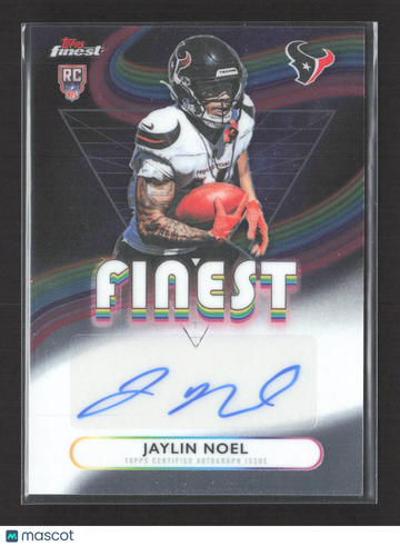 2025 Topps Finest Jaylin Noel #RFA-JN RC