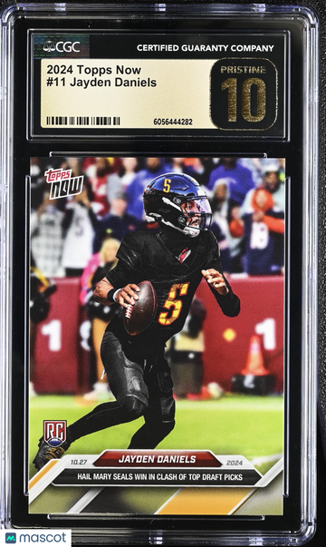 2024 Topps Now Jayden Daniels #11 CGC 10