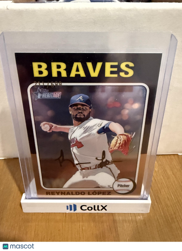 2024 Topps Heritage Reynaldo López #549 Chrome SN