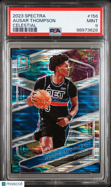 2023 Panini Spectra Ausar Thompson #156 Celestial PSA 9