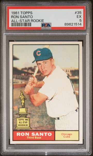 1961 Topps Ron Santo #35 PSA 5