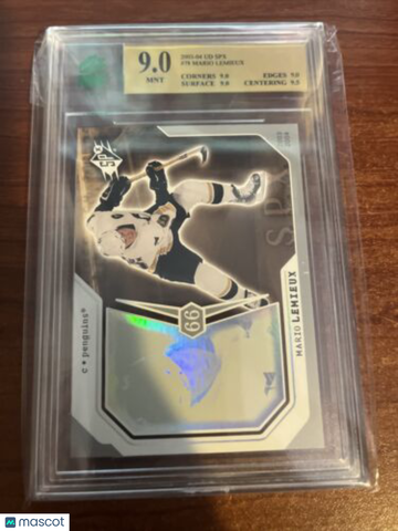 2003-04 Upper Deck SPX Mario Lemieux MNT 9