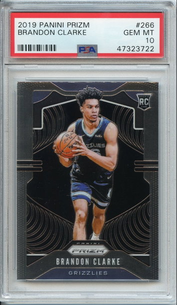 Brandon Clarke Prizm PSA 10
