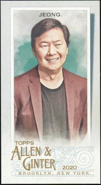 2020 Allen & Ginter 167 Ken Jeong /25