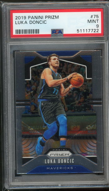 2019 Prizm Luka Doncic PSA 9