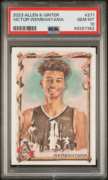 2023 Topps Allen and Ginter Victor Wembanyama #271 PSA 10