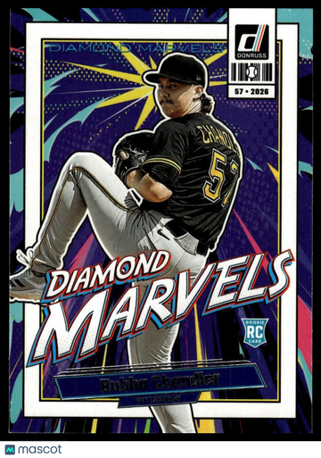 2026 Donruss Bubba Chandler #3 Diamond Marvels