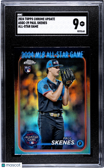 2024 Topps Chrome Update Paul Skenes #ASGC-29 Asg SGC 9