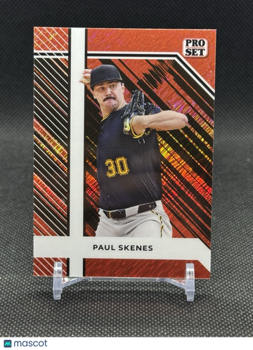 2024 Press Pass Shimmer Promo Paul Skenes #PSB-5 Baseball Card