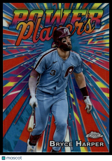 2025 Topps Chrome Bryce Harper #PP-6 Power Players