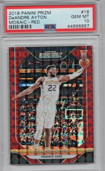 New listing
		2018 Panini Prizm Mosaic 18 DeAndre Ayton Red PSA 10 Rookie Phoenix Suns