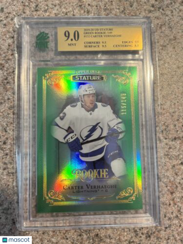 2019-20 Upper Deck Stature Carter Verhaeghe Rookie MNT 9