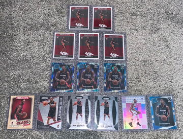 14 ROOKIE CARD LOT OF BAM ADEBAYO RC !