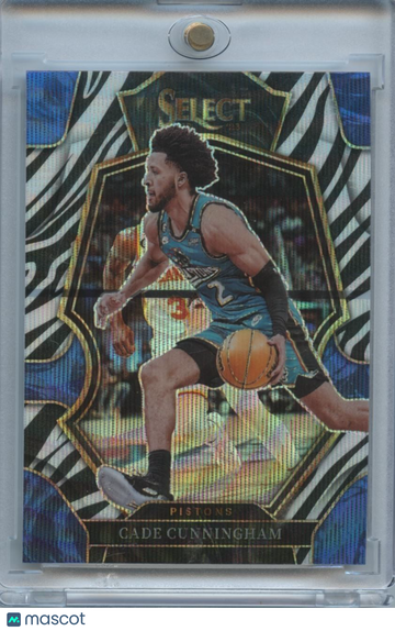 2022 Cade Cunningham Zebra Prizm