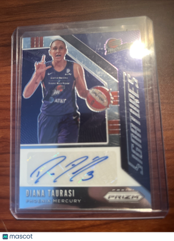 2020 Panini Prizm WNBA Diana Taurasi #SG-DTR Signatures Base Set PSA