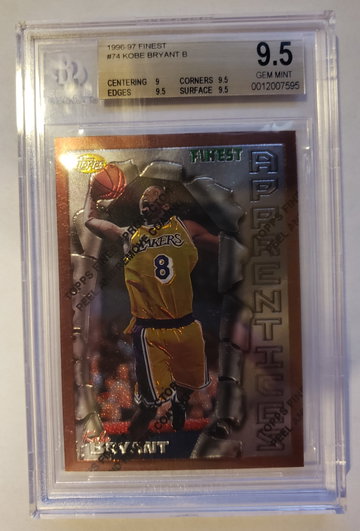 Kobe Bryant Topps Finest Rc BGS 9.5