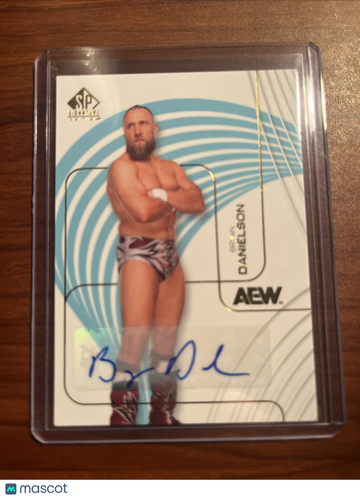 2025 Upper Deck SP Signature Edition AEW Bryan Danielson #67 Signatures Short Print Upper Deck