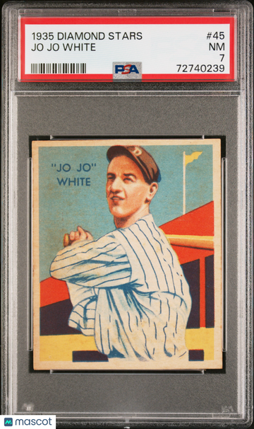 1935 Diamond Stars Jo Jo White #45 PSA 7