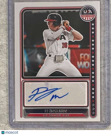 2024 Panini Stars And Stripes 18U National Team Signatures PJ Morlando #NTS-PM