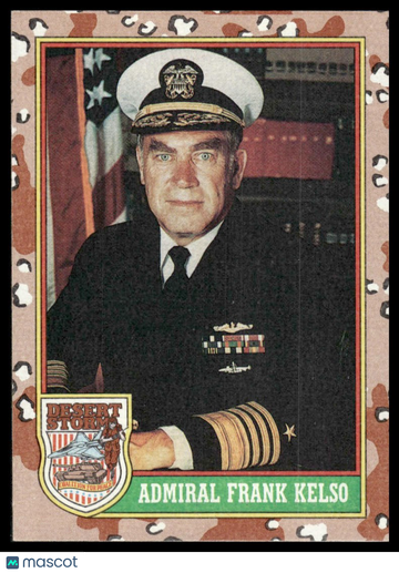 1991 Desert Storm Admiral Frank Kelso #6
