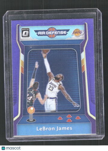 2020-21 Donruss Optic LeBron James #3 Air Defense Purple