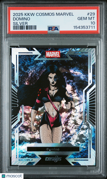 2025 Kakawow Cosmos Marvel Cosmos Silver Domino #29 PSA 10