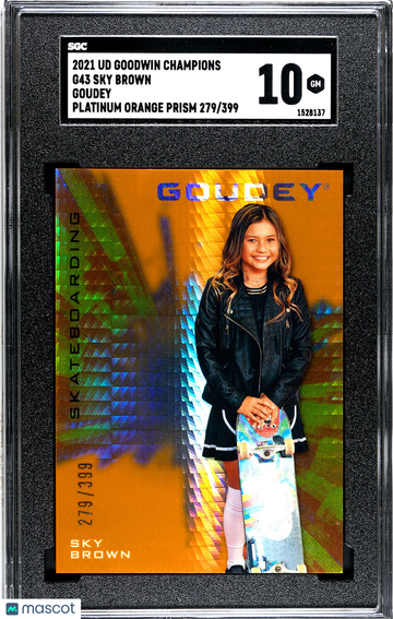 2021 Upper Deck Goodwin Champions Sky Brown SGC 10