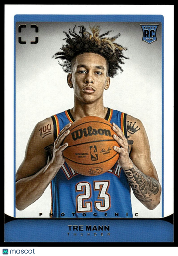 2021-22 Panini Photogenic Tre Mann #123 RC