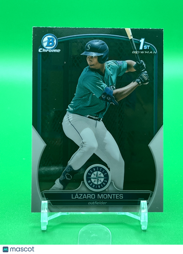 2023 Bowman Lazaro Montes #BCP-59 Chrome 1st Bowman