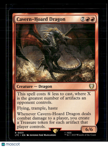 2023 Magic: The Gathering The Lord of the Rings Cavern-Hoard Dragon