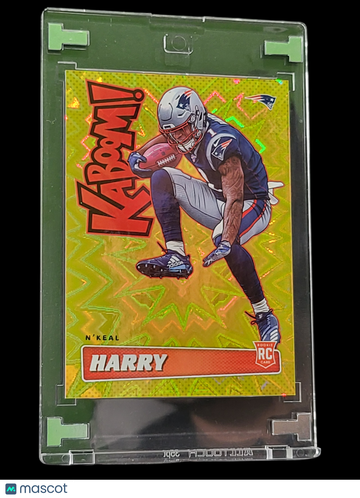2019 Panini Absolute Kaboom! N'Keal Harry #K-NK Gold /10 RC