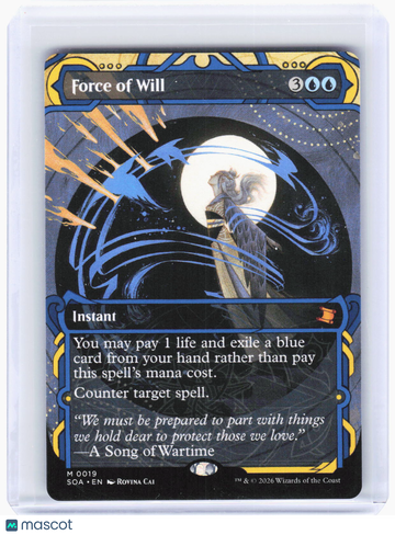 Secrets of Strixhaven: Mystical Archive Force of Will Non-Foil Mythic #19