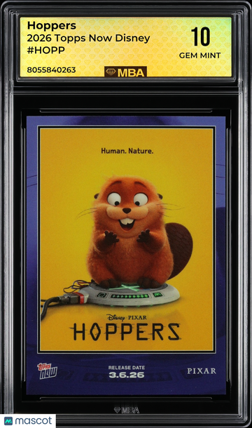 2026 Topps Now Disney Hoppers 10 MBA 10 #HOPP