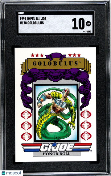 Series 1 Golobulus Base Set #178 SGC 10