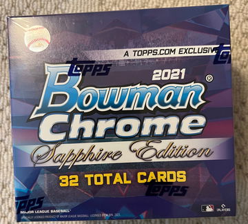 2021 Bowman Chrome Sapphire 