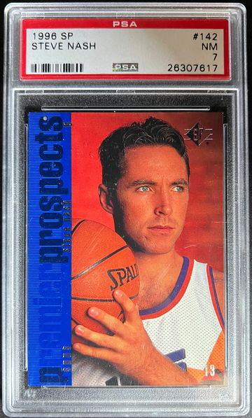 1996 SP RC #142 Steve Nash PSA 7