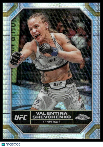 2024 Topps Chrome UFC Valentina Shevchenko #190
