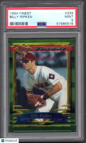 1994 Finest Billy Ripken #339 PSA 9