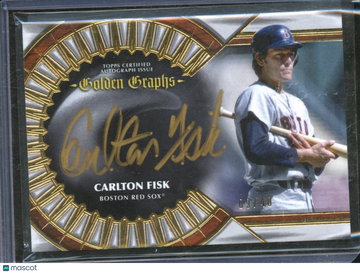 2023 Topps Five Star Golden Graphs Carlton Fisk #GG-CF /40