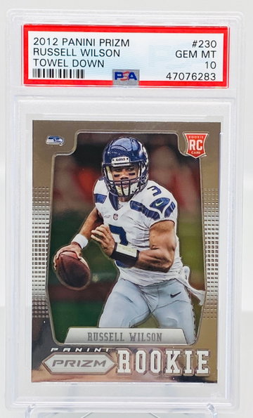 Russell Wilson Prizm Rookie Card