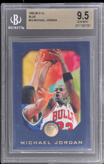 1995 E-xl Michael Jordan Blue BGS 9.5