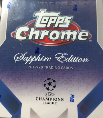 2019-20 UEFA Topps Chrome Sapphire