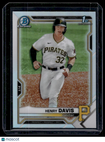2021 Bowman Draft Henry Davis #BDC-48a Chrome