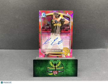 2025 2024 Bowman Chrome Kai Roberts #CPA-KR Gum Ball Refractor /5