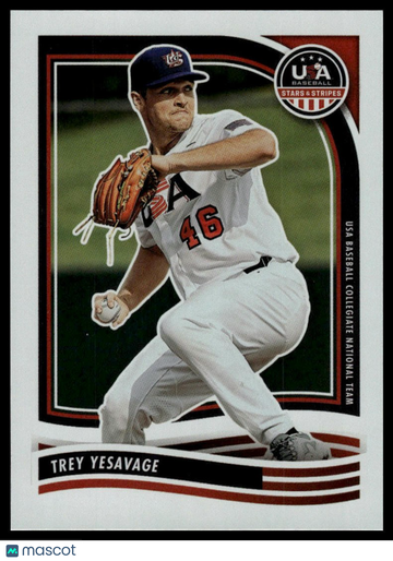 2024 Panini Stars & Stripes USA Baseball Trey Yesavage #6