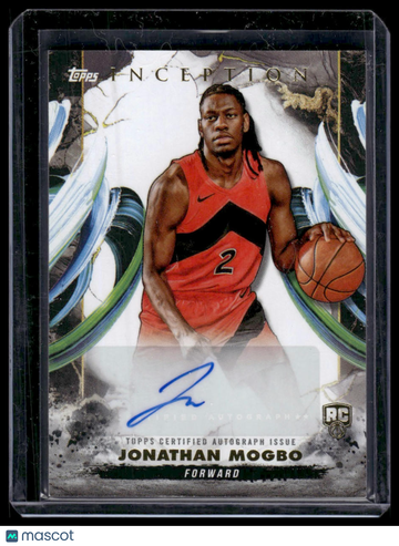 2024-25 Topps Inception Basketball Jonathan Mogbo #RA-JM RC Topps